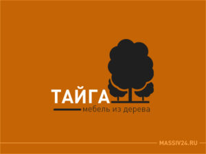 Лого мастерской Тайга из Красноярска